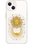 Apple iPhone 13 Moon And Sun Desenli Premium Silikonlu Şeffaf Telefon Kılıfı 1