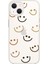 Apple iPhone 13 Smile Desenli Premium Silikonlu Şeffaf Telefon Kılıfı 1