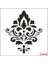 Damask Desen Stencil Şablon 30X30 DA-040 1
