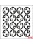 Ardışık Desen Stencil Şablon 20X20 R-048 1