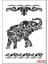 Hayvan Temalı Desenler Stencil Şablon 21X30 H-032 1