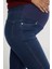 Slim Fit Likralı Hamile Jean Orta Mavi Pantolon 1025 5