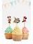 Minnie Mouse Cupcake Süsü Kalın Kağıt 1