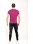 Erkek Bordo T-Shirt W1113 3