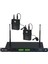 Denox ATR-720 Yaka Uhf Band Çift Yaka Tipi Telsiz Mikrofon Seti 1