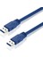 Boblov USB 3.0 Erkek Erkek Kablo 60 cm USB 3.0 Kablo 3