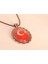 Türk Bayraklı Çini Kolye 1