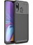 Samsung Galaxy A40 Kılıf Kamera Korumalı Karbon Desenli Slim Fit Leke Tutmaz Silikon Kapak 1