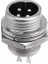 Mike Konnektör 4-Pin 12MM - Erkek 1