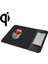 10W Aydınlatma Kablosuz Şarj Kauçuk Mouse Pad Siyah (Yurt Dışından) 1