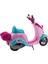Oyuncak Scooter Prenses Scooter Sürtmeli Scooter 3