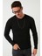 Pamuklu Bisiklet Yaka Slim Fit Sweat Erkek Sweat 5905068 1