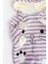 Tavşan Figürlü Kapüşonlu Içi Peluş Kız Bebek Tulum 4