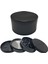 Siyah 75 Mm. 4 Katlı Grinder Herbal Öğütücüsü Parçalayıcı RB82SY 1