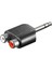 6.3 mm Stereo Erkek-2 Rca Dişi Çevirici 1