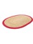 Agra Jute Red Oval 4