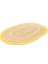 Agra Jute Yellow Oval 4