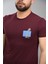 Mnt 2194 Bas. Sup. T-Shirt Vişne 1