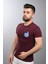 Mnt 2194 Bas. Sup. T-Shirt Vişne 2