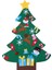 Çocuklar Dıy Noel Ağacı Keçe (Yurt Dışından) 1