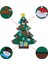 Çocuklar Dıy Noel Ağacı Keçe (Yurt Dışından) 2