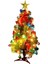 30 Cm'lik Renkli Işıklı Noel Ağacı (Yurt Dışından) 1