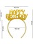 Happy Birthday Taç - Altın 2
