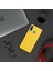 Huawei Y6P Ince Mat Silikon Kılıf Sarı 3