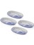 Bahia Oval Servis 15 cm 4'lü Set 1