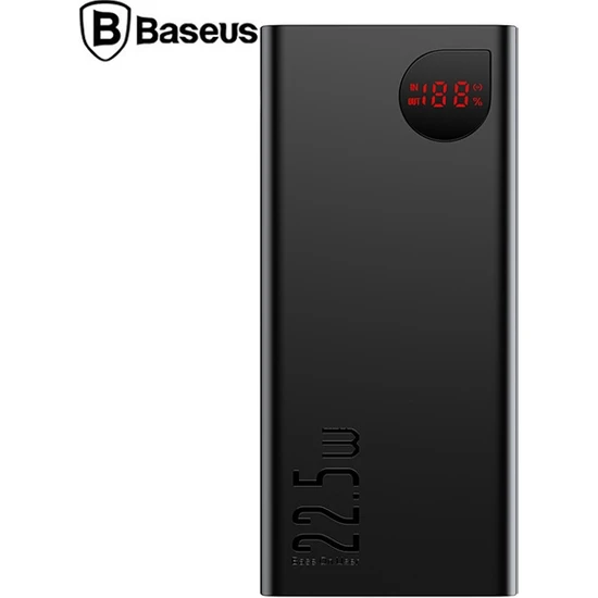 Baseus Adaman 20000 Mah 22.5W Hızlı Şarj Power Bank 2 USB 1 USB Type C