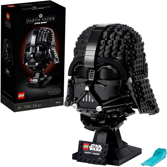 LEGO® Star Wars# Darth Vader# Kaskı 75304 - Yetişkin Star Wars Sevenler İçin Koleksiyonluk Yaratıcı Yapım Seti (834 Parça)