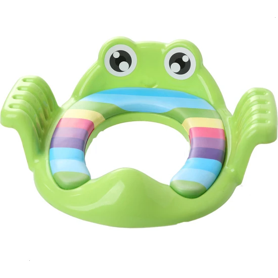 Softy Frog Kurbağa Çocuk Klozet Kapağı Adaptörü Yeşil