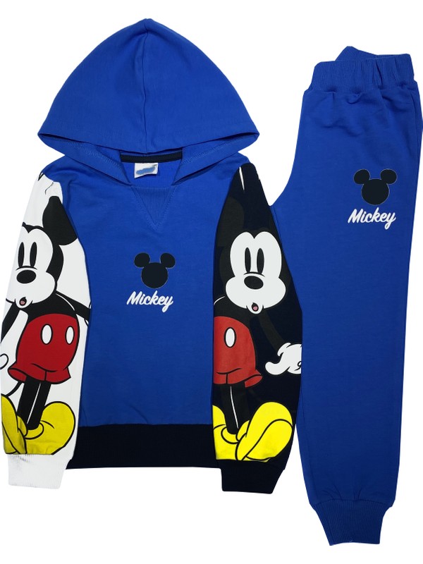 Disney Mickey Mouse Kapşonlu Eşofman Takım - MC19385