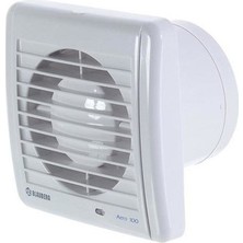 Vortice Vario 150/6 & CR5N Hız Anahtarı Yanında Duvara Cama Kolay Montaj Otomatik Panjur Manuel Geri Dönüşümlü Tasarruflu Fan Agmair Agm Havalandırma Fanı