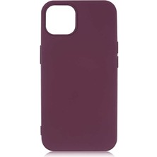 CoverZone iPhone 13 Pro Kılıf Mara Silky Termoplastik Kılıf Koyu Mor