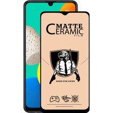 Kzy Samsung Galaxy M32 Tam Kaplayan Mat Seramik Nano Esnek Ekran Koruyucu Cam