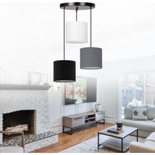 Homing Sveto Kumaş 3' Lü Tavan Sarkıt Avize AYD-3095