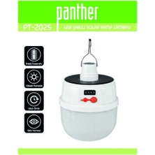 Panther PT-2025 Şarjlı Solar Kamp Lambası