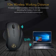 İMICE Kablosuz 2.4 Ghz 1600 Dpı Ergonomik Fare (Yurt Dışından)