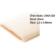 Dantelux Bohça Süsleme Tülü (1,5 x  3 Metre) 2342-C02 Krem