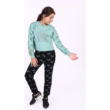 Toontoy Kids Toontoy Kız Çocuk Reflektör Baskılı Eşofman Takımı