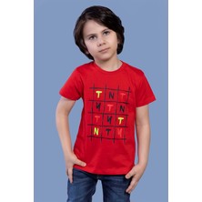 Toontoy Kids Toontoy Erkek Çocuk Baskılı Tişört