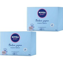Nivea Kremli Bakım Yapan Bebek Sabunu 100 G x 2 Adet