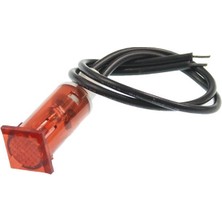 Motorobit Kırmızı 12MM Pano Işığı 220V Neon Lamba