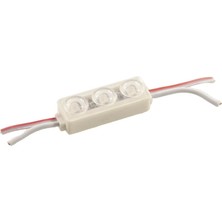 Motorobit 3'lü Mercekli Mini Modül LED - Sarı 12V 0.5W