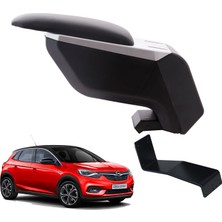 3 Tıkla Opel Corsa F 2021 Delmesiz Çelik Ayaklı Siyah Kolçak Kol Dayama