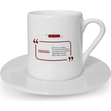 BK Kişiye Özel Mezun Türk Kahvesi Fincanı - 1