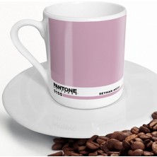 BK Kişiye Özel Isimli Pantone 5155 Kahve Fincanı