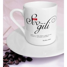 BK Kişiye Özel Mânâ Sevgili Türk Kahvesi Fincanı