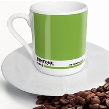 BK Kişiye Özel Isimli Pantone 0343 Kahve Fincanı